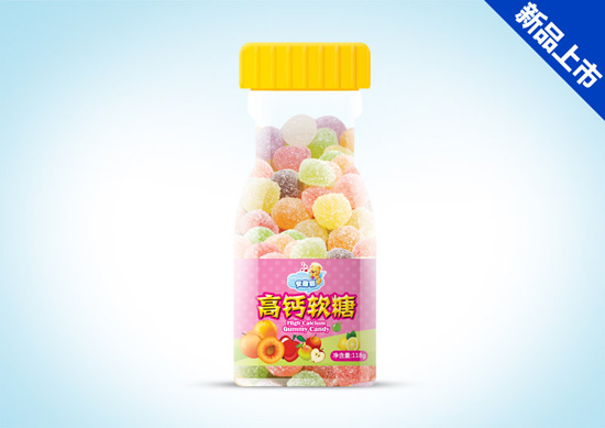 高鈣軟糖瓶裝