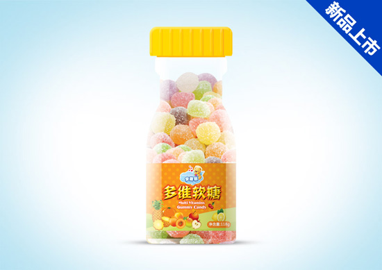 多維軟糖瓶裝