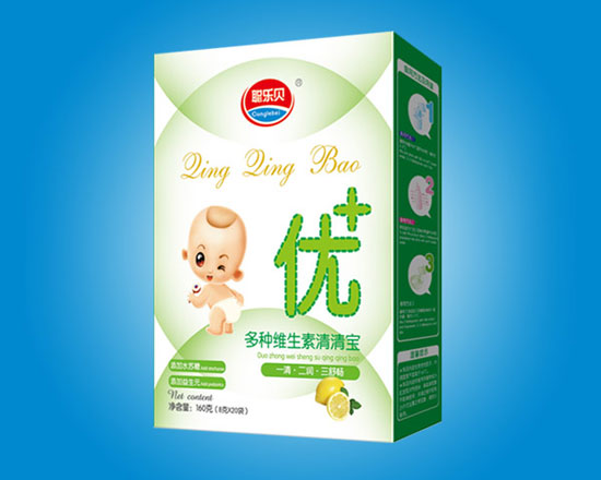 聰樂貝多種維生素清清寶