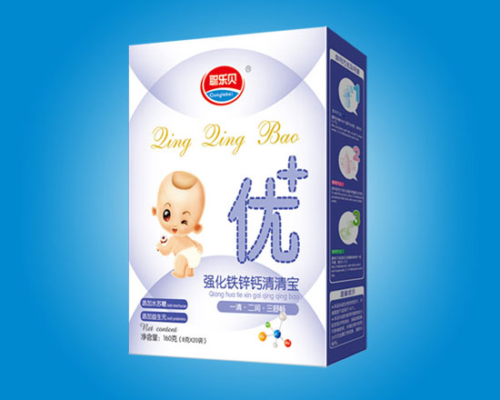 聰樂貝強化鐵鋅鈣清清寶