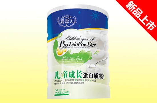 嘉盈貝兒童成長蛋白質粉1000克