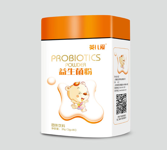 英兒愛QS益生菌粉10袋(鐵盒)