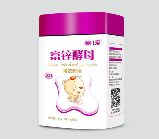 英兒愛QS富鋅酵母膠丸-30粒(鐵盒)