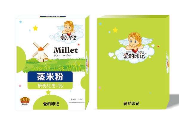 愛的印記核桃紅棗+鈣蒸米粉