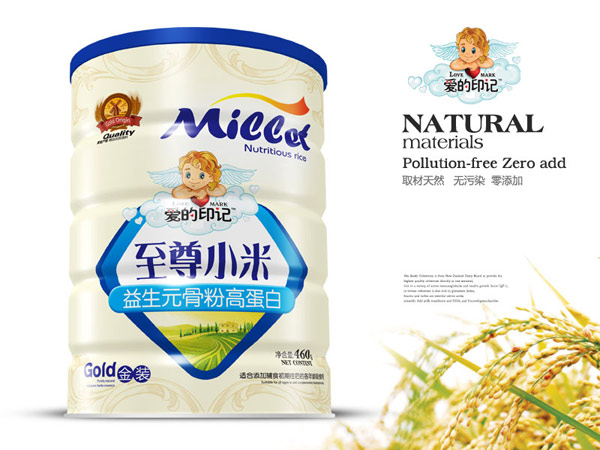 愛的印記至尊小米鐵聽-益生元骨粉高蛋白