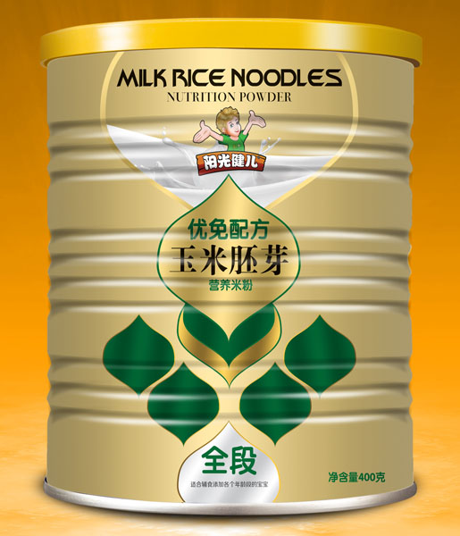 陽光健兒優免配方玉米胚芽營養米粉