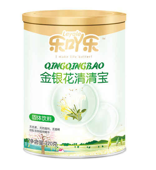 樂吖樂金銀花清清寶320g聽裝