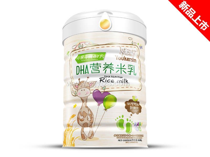 DHA營養米乳鐵聽-水果多維