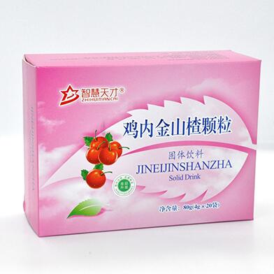 智慧天才雞內金山楂顆粒固體飲料