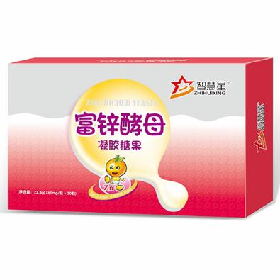 智慧星富鋅酵母凝膠糖果