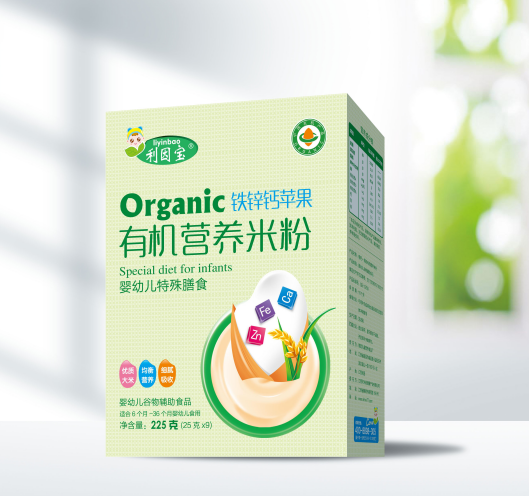 利因寶有機盒裝-鈣鐵鋅蘋果